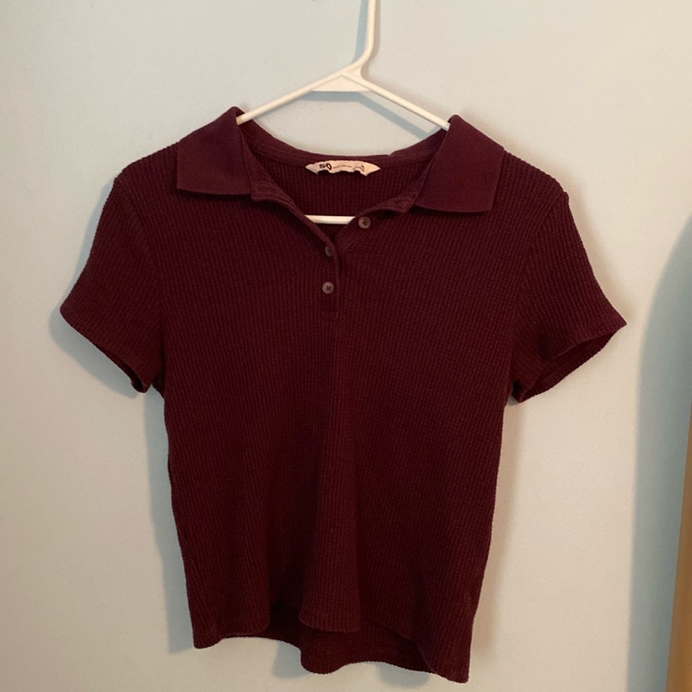 SO polo top Women Junior Last Call